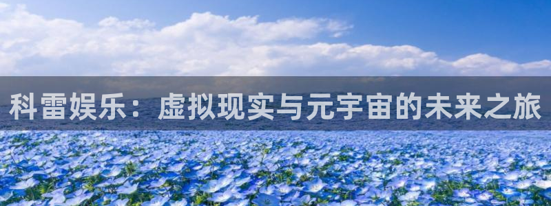 琳琅娱乐注册：科雷娱乐：虚拟现实与元宇宙的未来之旅